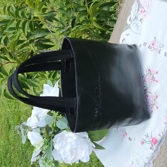 Prada Handbags - AUTHENTIC Prada Leather Small Tote